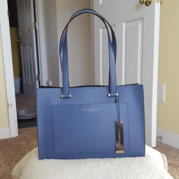 Donna Karan Handbags - Donna Karan NY Split Bonded Tote Bag